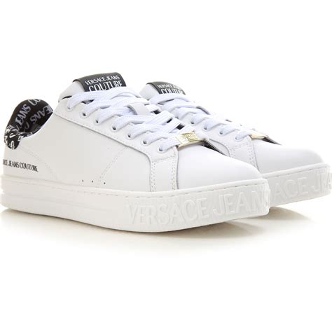 scarpe versace uomo bianche e nere|Scarpe Versace Jeans Couture per uomo .